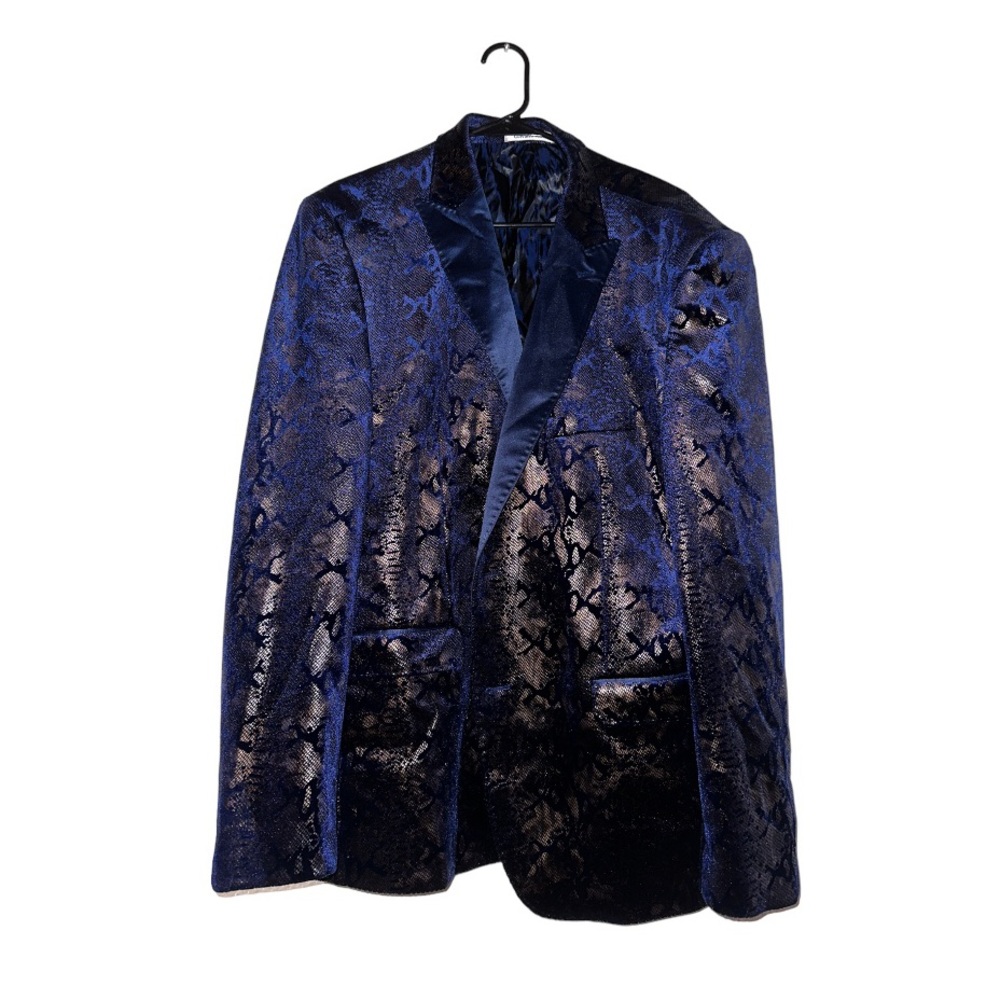 Blue Giovanni Testi Jacket size large